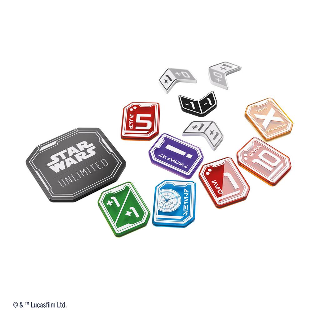 GameGenic / Star Wars Unlimited - Premium Acrylic Tokens