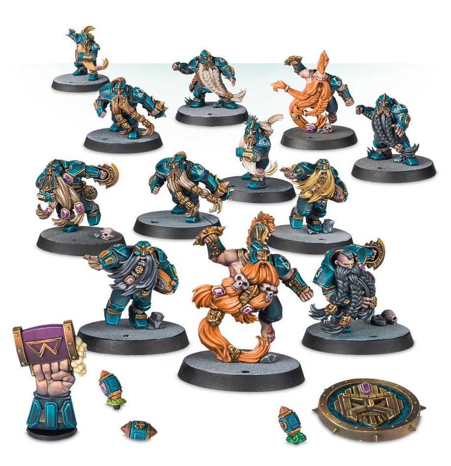 Warhammer : Blood Bowl - Équipe de Nains: Dwarf Giants