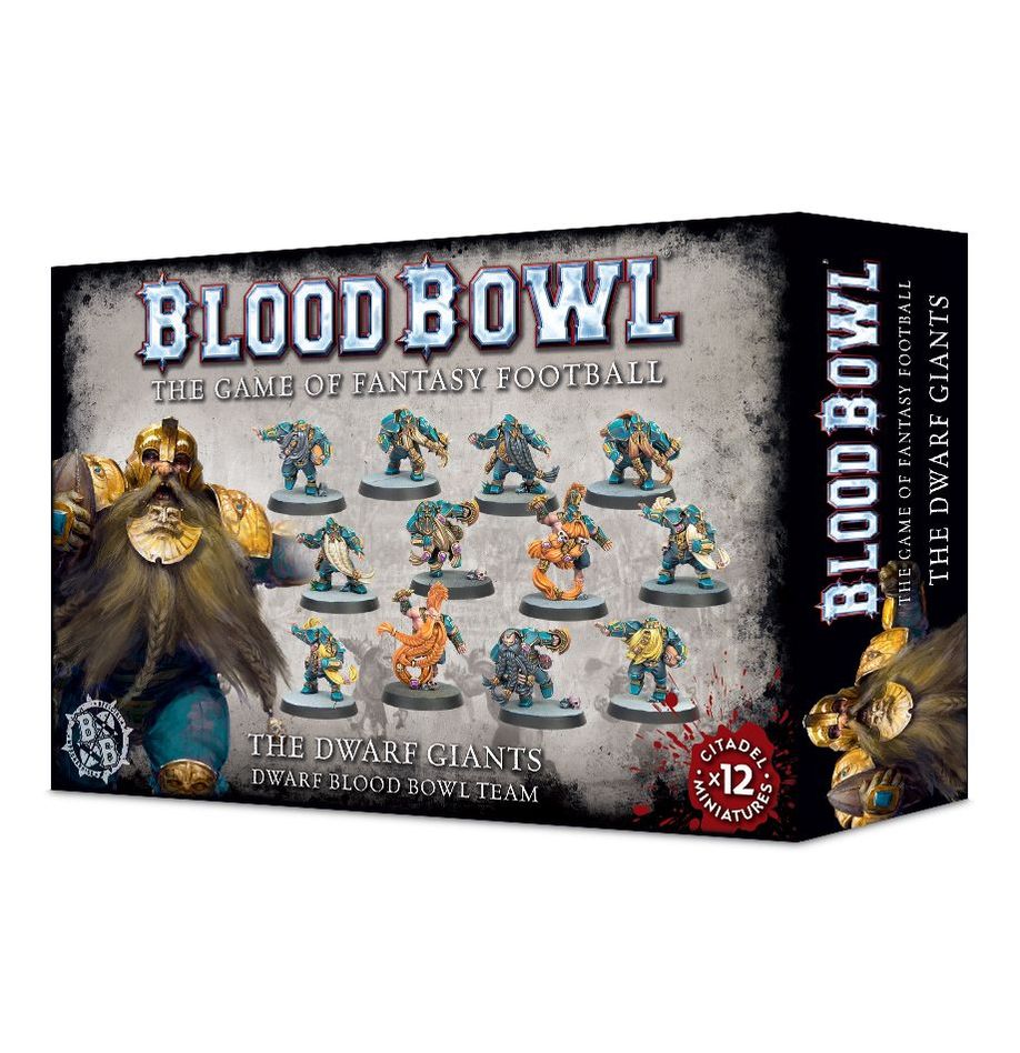 Warhammer : Blood Bowl - Équipe de Nains: Dwarf Giants