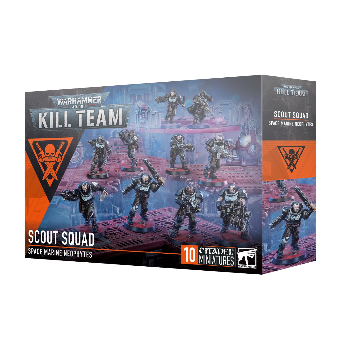 Warhammer 40k - Kill Team - Scout squad : Space marine neophytes / escouade scout