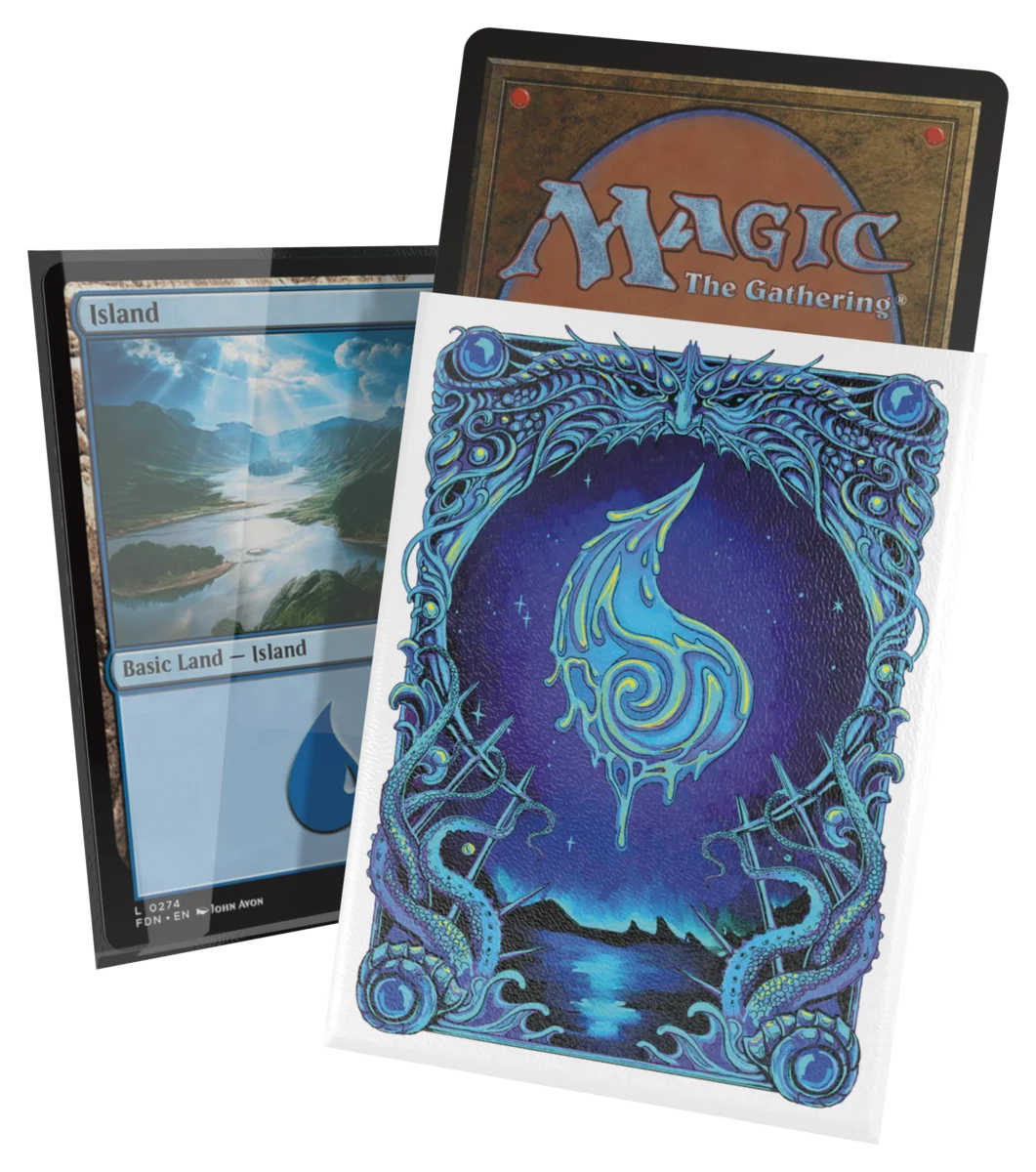 Ultimate Guard Art Sleeves Magic: The Gathering "Mana Token" – Island