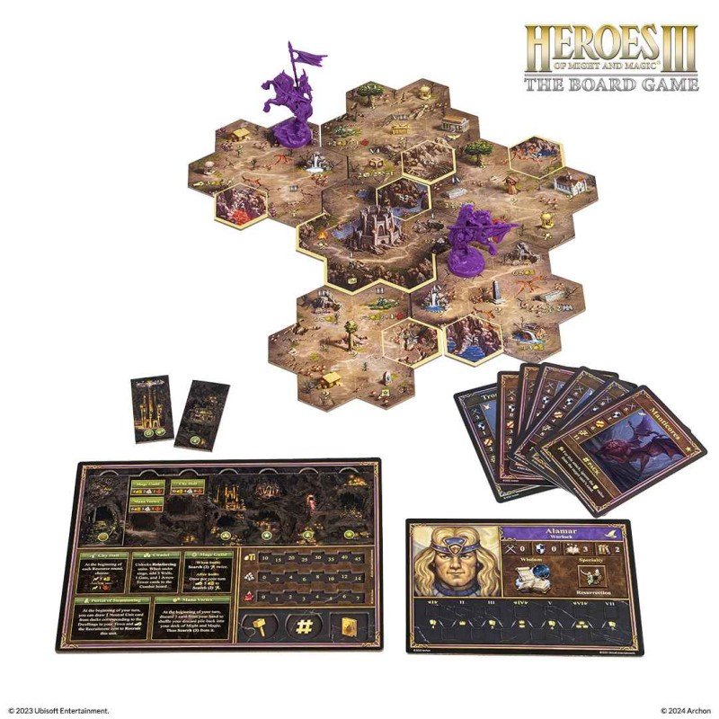 Heroes of Might and Magic III - The Board Game (Français)