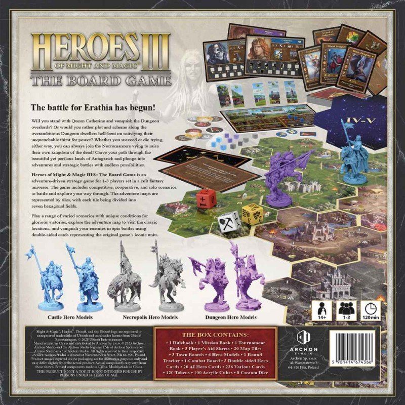 Heroes of Might and Magic III - The Board Game (Français)