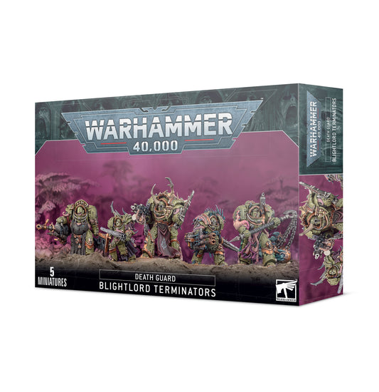 Warhammer 40k - DEATH GUARD: TERMINATORS ROUILLARDUES