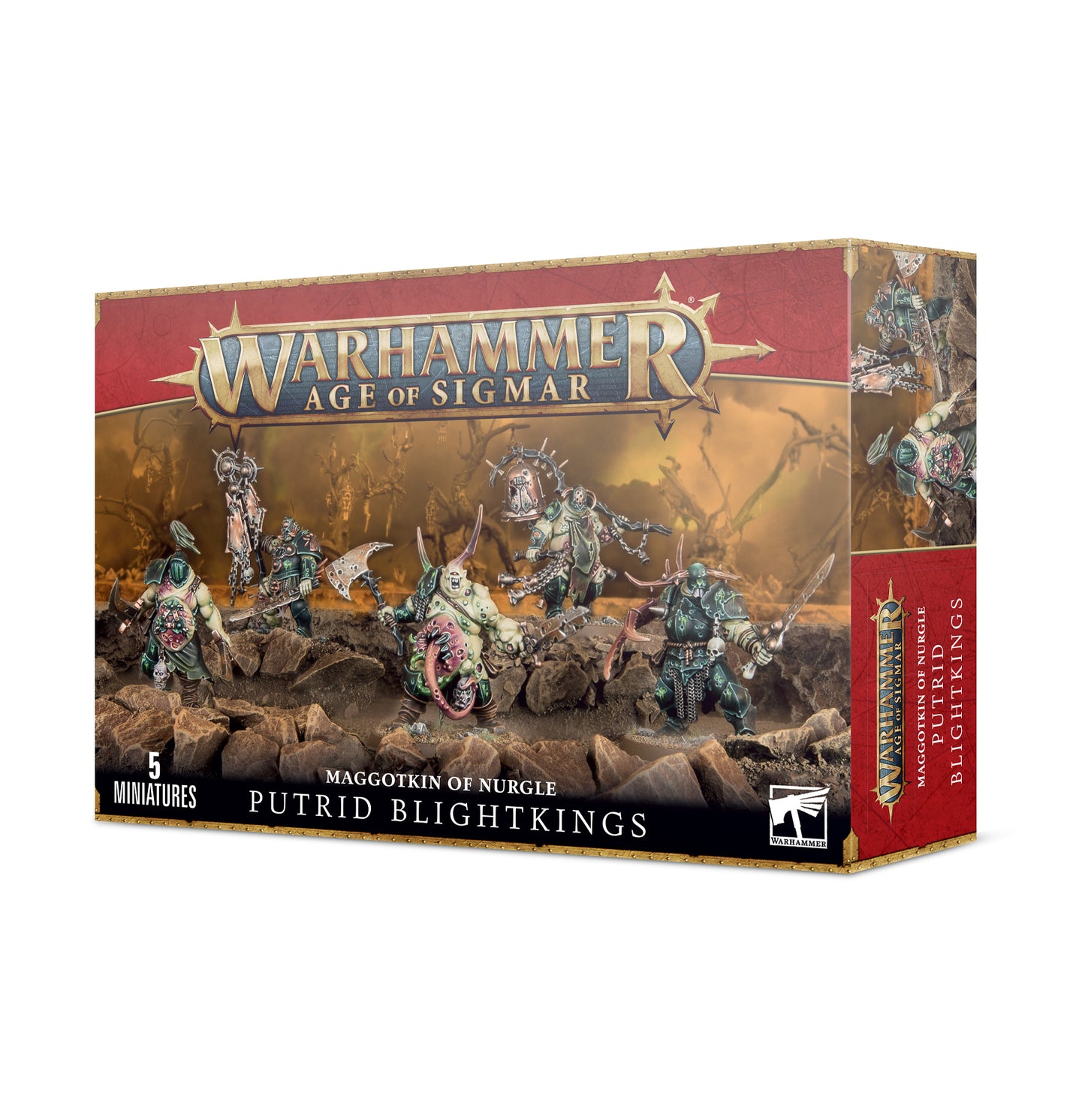 Warhammer Age of Sigmar - MAGGOTKIN OF NURGLE:PESTICRATES PUTRIDES
