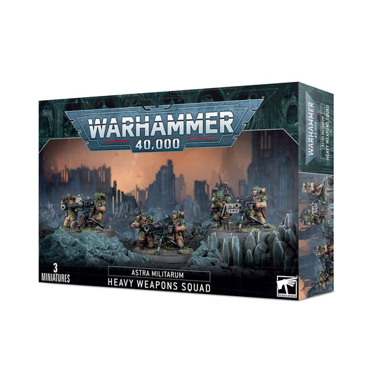 Warhammer 40k - ESCOUADE D ARMES LOURDES