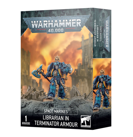 Warhammer 40k - Space Marines : Librarian in terminator armour
