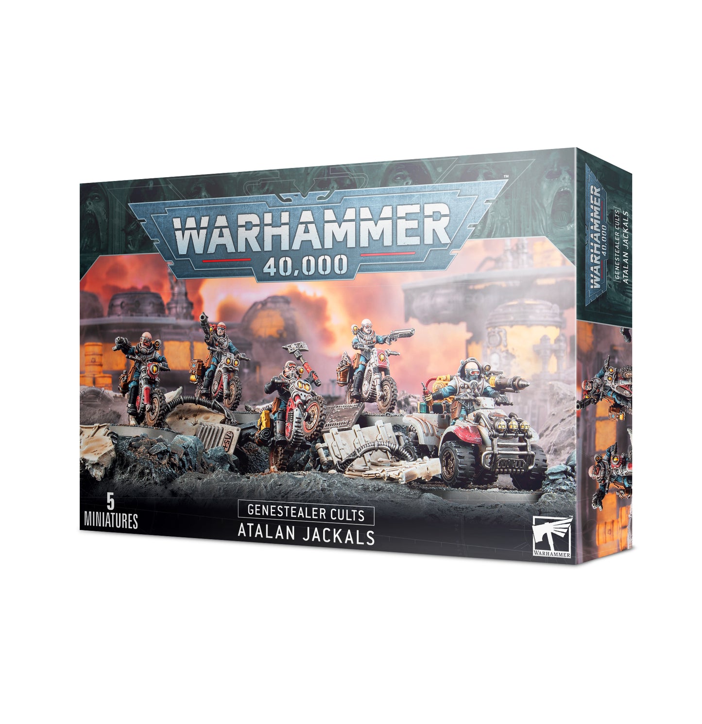 Warhammer 40k - GENESTEALER CULTS: CHACALS ATALANS