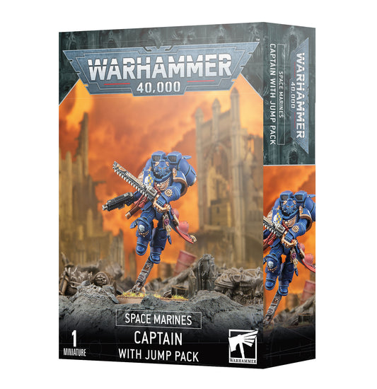 Warhammer 40k - Space Marines : Captain with jump pack