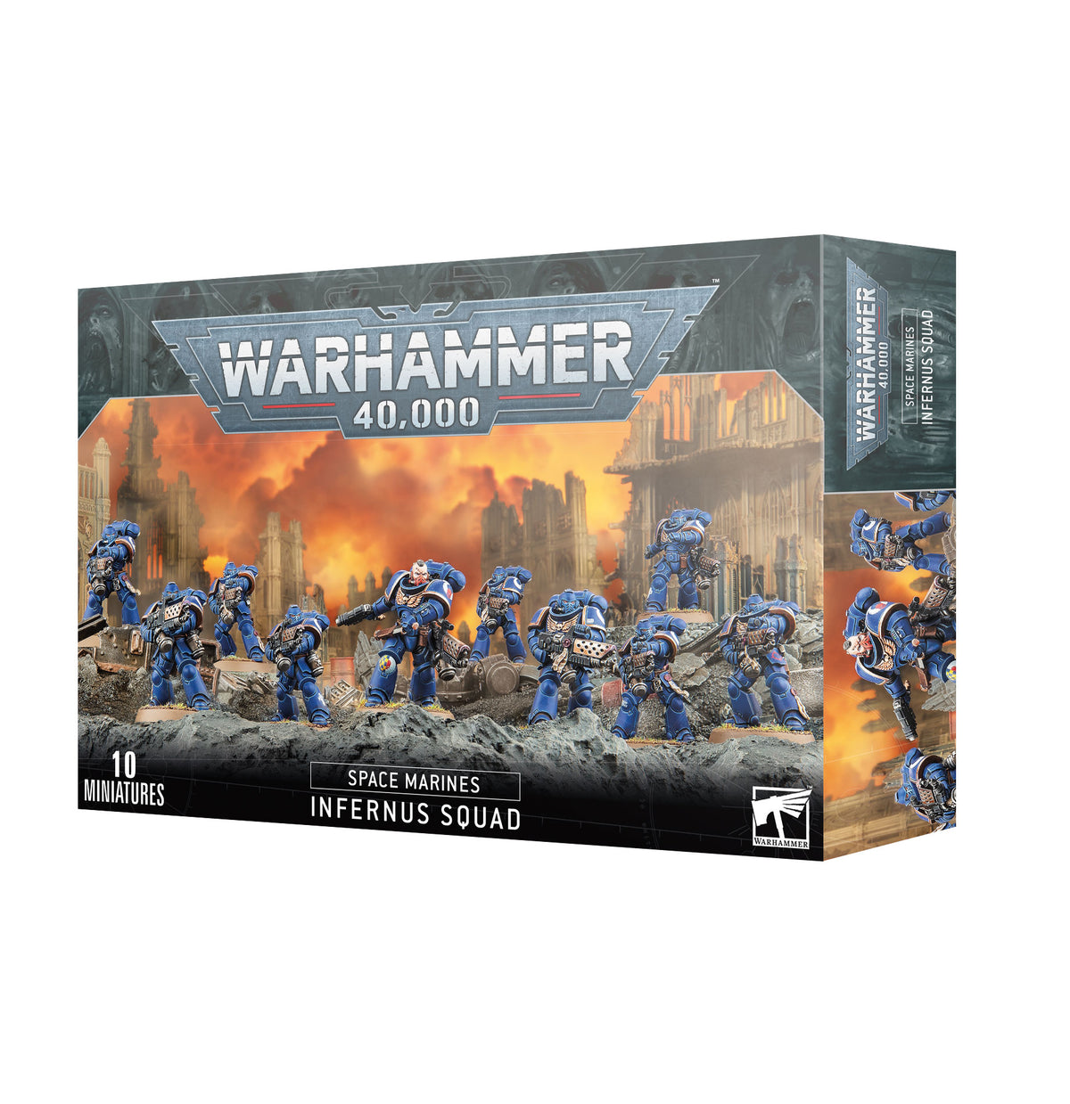 Warhammer 40k - Space Marines : Infernus Marines Infernus squad