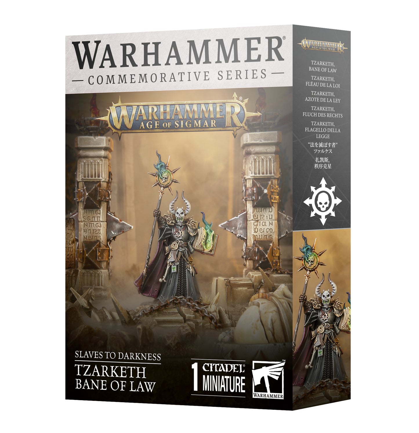 warhammer age of sigmar  Slaves to Darkness Tzarketh Bane of Law