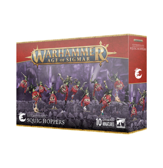 Warhammer Age of Sigmar - GLOOMSPITE GITZ: SQUIGALIERS