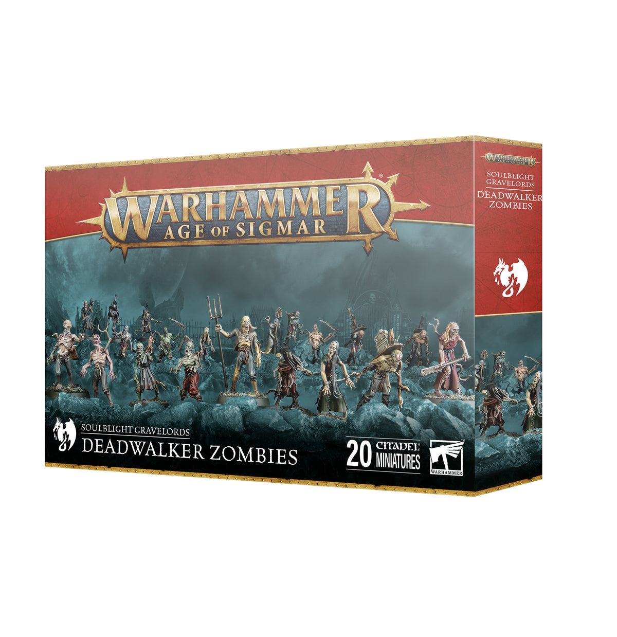 Warhammer Aos - Soulblight Gravelord : Deadwalker Zombies