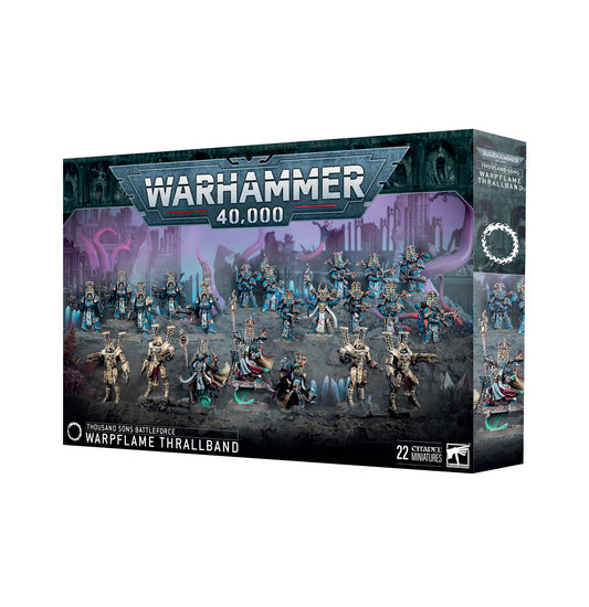 Warhammer 40k -Battleforce Thousand sons Warpflame thrallband
