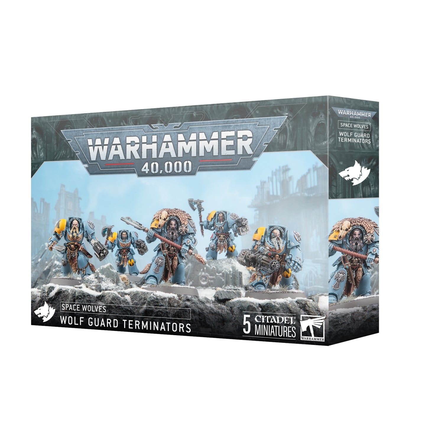 Warhammer 40k - space wolves wolf guard terminator