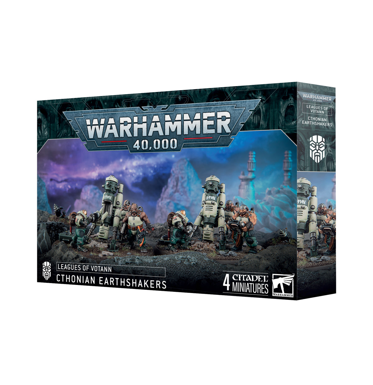 Warhammer 40k -Leagues of Votan Cthonian Earthshakers