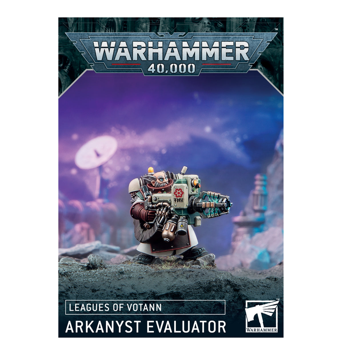 Warhammer 40k -Leagues of Votann Arkanyst evaluator