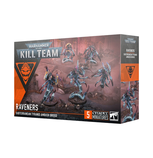 Warhammer Kill Team Raveners subterranean tyranid ambush brood