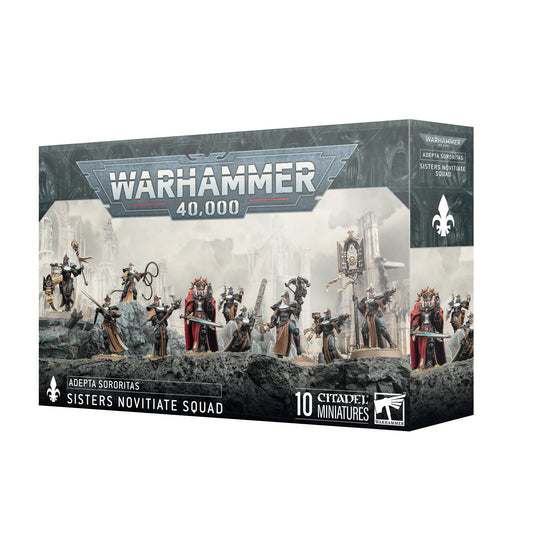 Warhammer 40k -adepta sororitas sisters novitiate squad