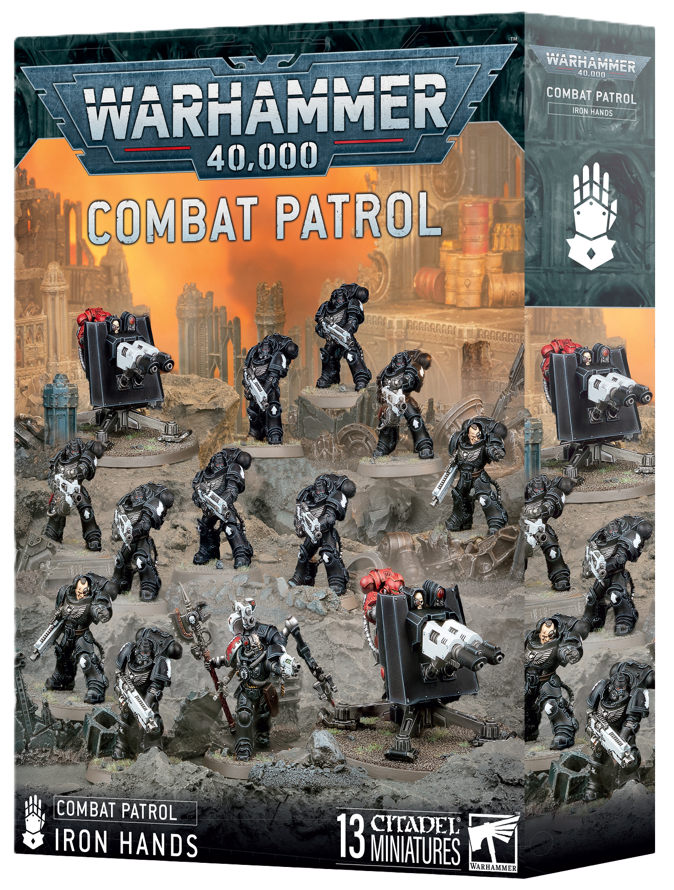 Warhammer 40k - Combat patrol/Patrouille combat : Iron hands