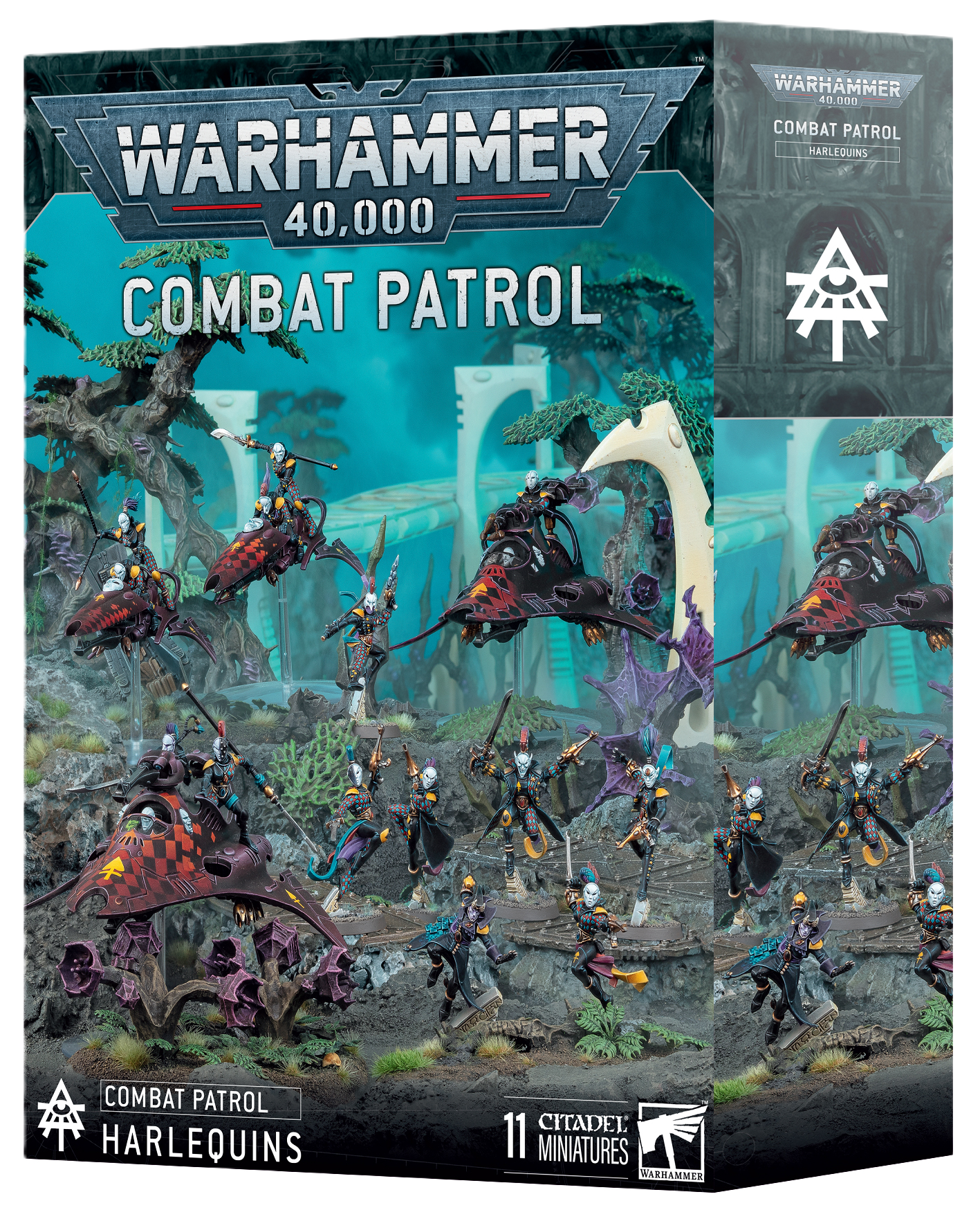 Warhammer 40k - Combat patrol/Patrouille combat : Harlequins
