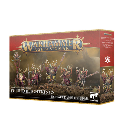 Warhammer Age of Sigmar - MAGGOTKIN OF NURGLE: Putrid Blightkings / Pesticrates Putrides