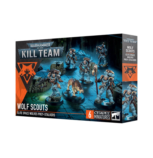 Warhammer 40k - Kill Team Wolf scout elite space wolf prey-stalkers