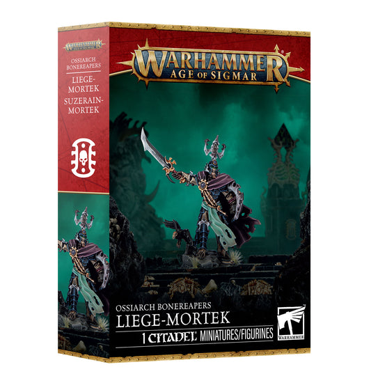Warhammer Age of Sigmar - Ossiarch Bonereapers : Liege-Mortek / Suzerain-Mortek
