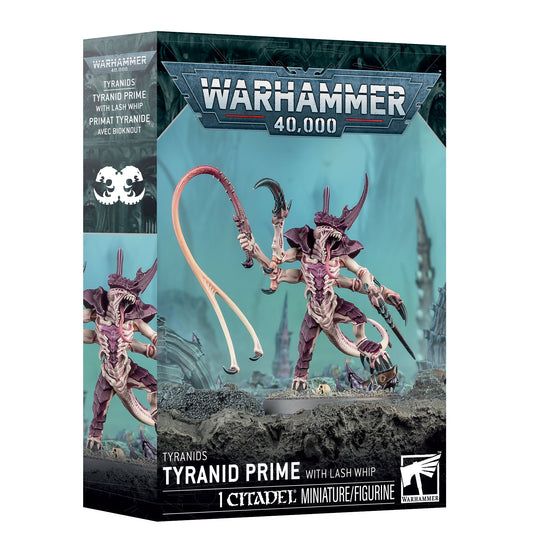Warhammer 40k - Tyrannids : Tyranid Prime with Lash Whip // Primat Tyranide avec Bioknout