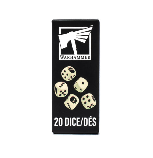 Warhammer Dice/dés x20