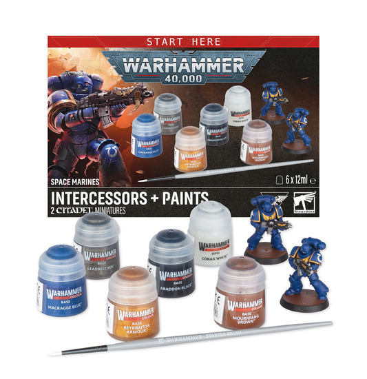 Warhammer 40k Intercessors + Paints