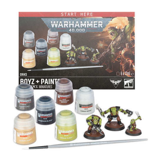 Warhammer 40k Boyz+ Paints