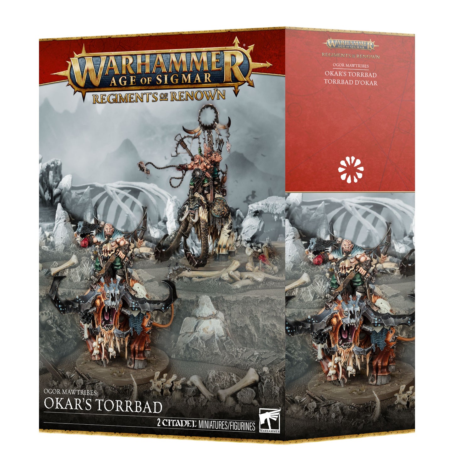 Warhammer Age of Sigmar - Regiment of renown Ogor Mawtribes Okar's torrbad