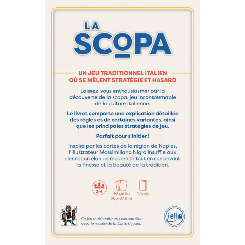 IELLO - Cartes Traditionnelles : Scopa (FR)