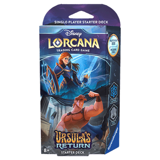 DISNEY - Lorcana - Chapter 4 : Starter deck Sapphire/Steel Anna/Hercules - English