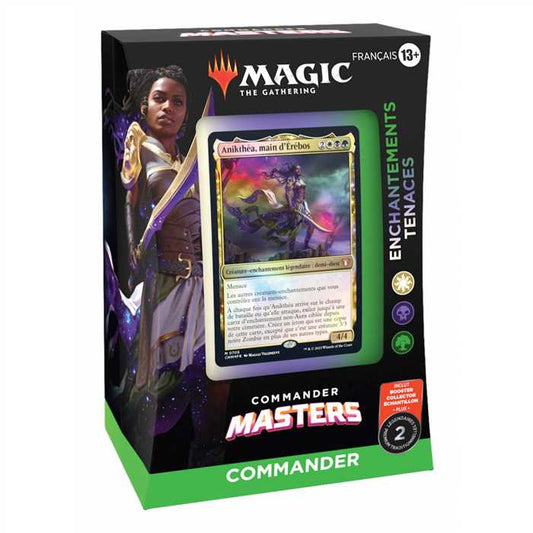 Magic the Gathering - Commander Masters - Deck : Enchantements tenaces (français)