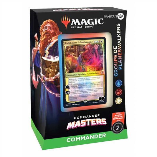 Magic the Gathering - Commander Masters - Deck : Groupe de Planeswalkers (français)