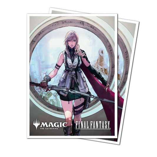 Ultra Pro - Final Fantasy 105ct Apex Deck Protector sleeves for Magic: The Gathering - Lightning, Army Of One