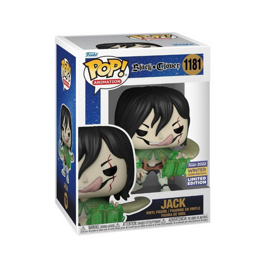 BLACK CLOVER - POP N° 1181 - Jack Funko 2022 Winter convention limited edition