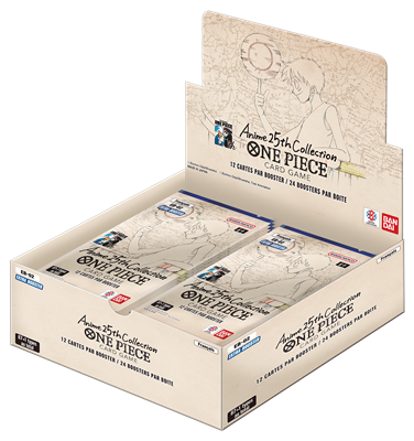One Piece Card Game - EB02 Anime 25th Collection - Display 24 boosters (français)