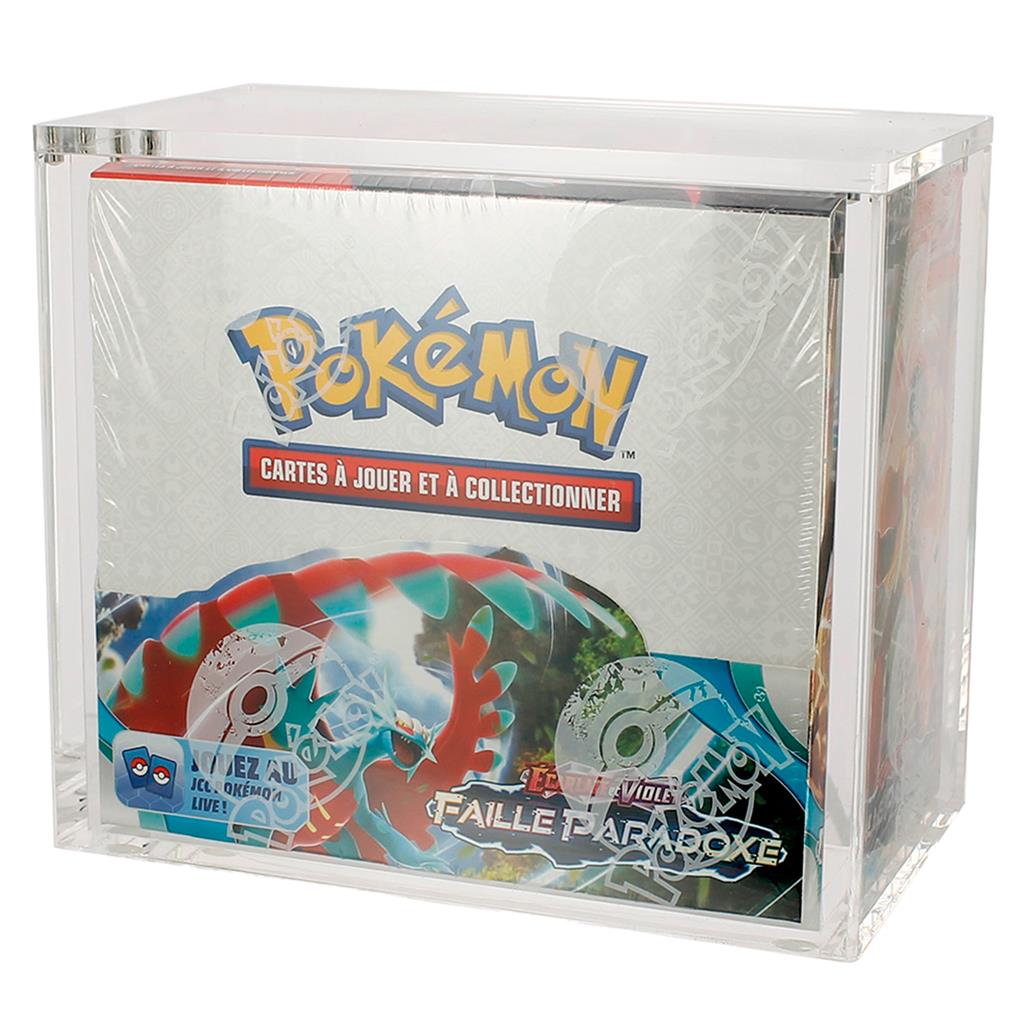 Phoenix Shield - Acrylic/acrylique Case Magnetic - Pokemon Booster Box/display