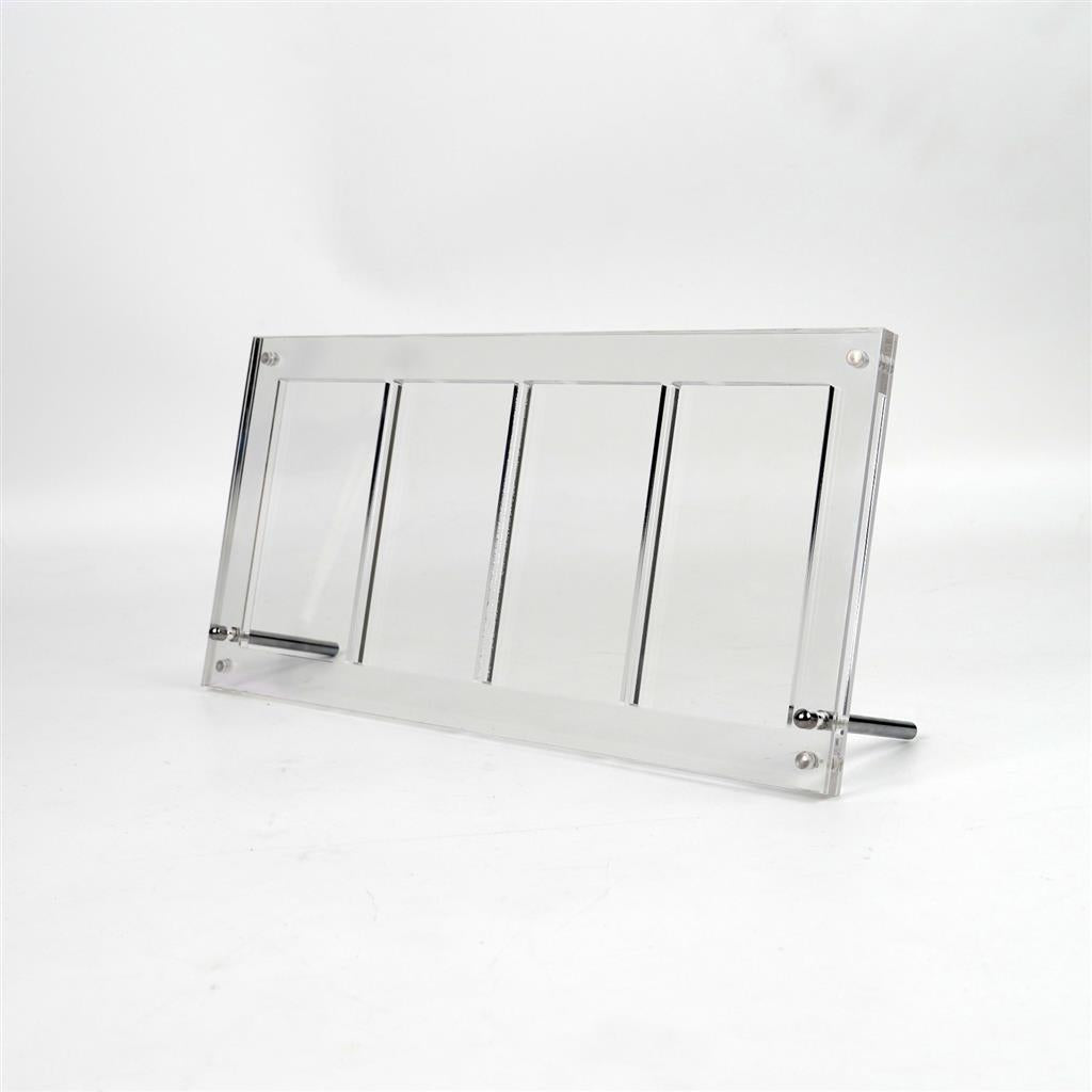 Phoenix Shield - Acrylic/acrylique Case - Pokemon 4 Slots Booster Pack Holder