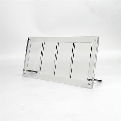 Phoenix Shield - Acrylic/acrylique Case - Pokemon 4 Slots Booster Pack Holder