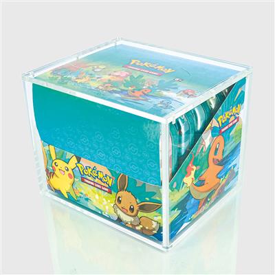 Phoenix Shield - 	Acrylic Case Magnetic - Pokemon 10 Mini Tin Display