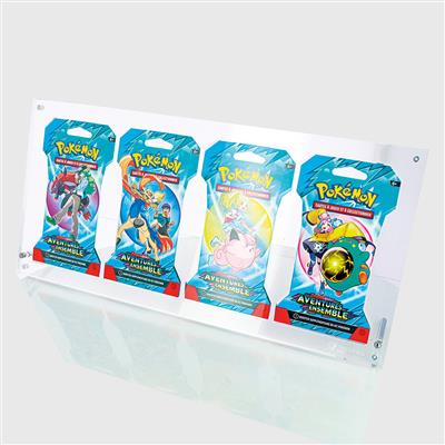 Phoenix Shield - Acrylic Case - Pokemon 4 Slots Booster Form Pack