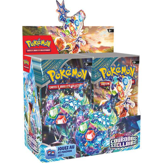 Pokémon - Ecarlate et Violet : Couronne Stellaire EV 7 - Display 36 boosters (français)