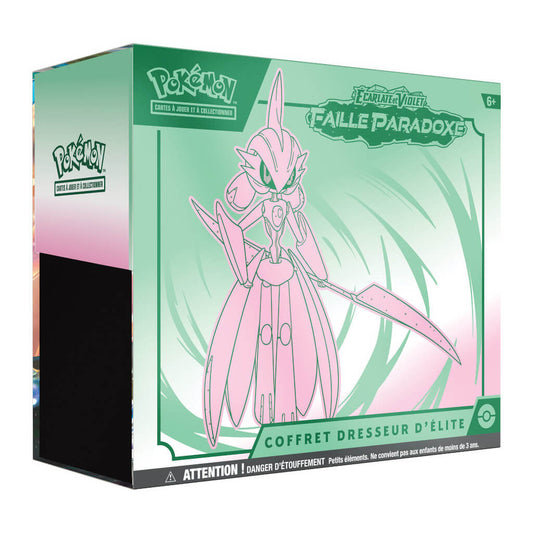 Pokémon - Ecarlate et Violet : Faille Paradoxe EV 4 - Coffret dresseur d'élite ETB : Garde-de-Fer (promo Hotte-de-Fer) (français)