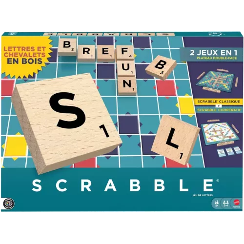 Scrabble classique (En Bois)