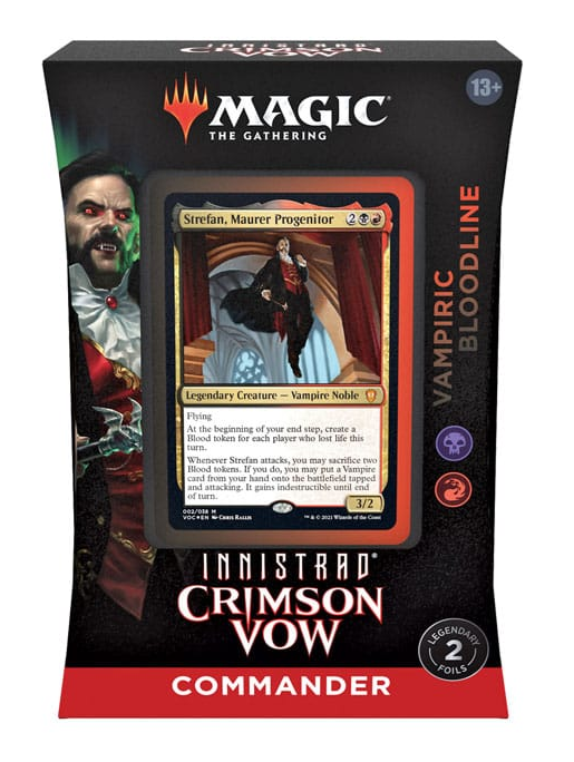 Magic the Gathering - Innistrad : Crimson Vow - Deck Commander : Vampiric bloodline (English)