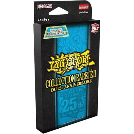 Yu-Gi-Oh! - Collection rareté II 25e anniversaire 1ère édition - Duo pack 2 boosters (français)